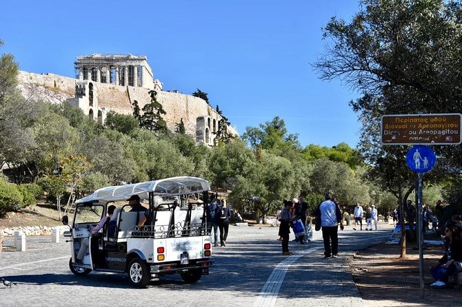 TukTuk Athens Private Evening / Afternoon Complete Tour - City Center & Old Town - Catholic Cathedral and the Academic Athens stop trio
