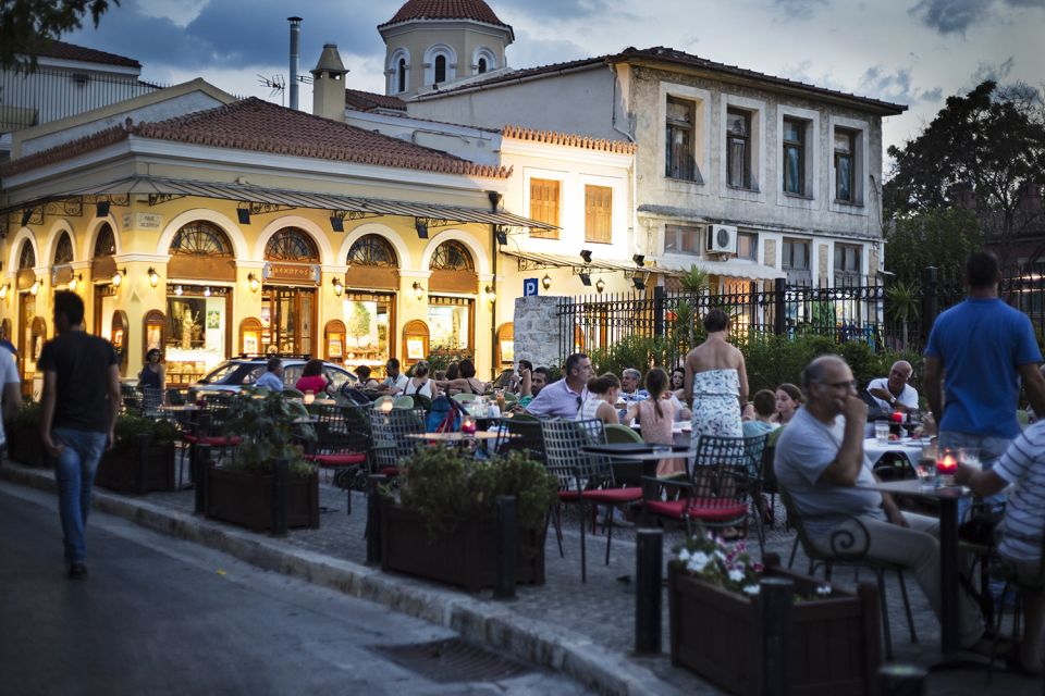 Twilight Athens Tour inc. rooftops, tastings & 3 drinks - Regional bites and meze: the plate that changes your whole night