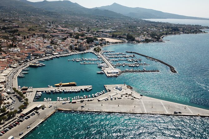 Unique sailing experience to Aegina-Metopi and Skala - Stop 1 on the route: Aegina island time for history and shopping breaks