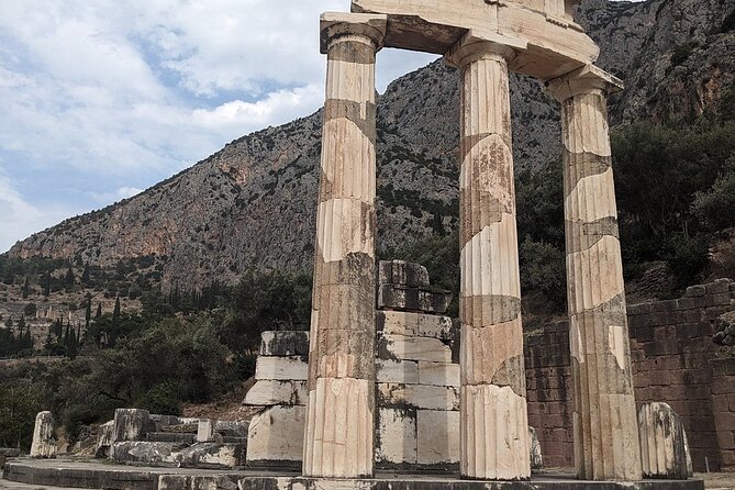 Visit Delphi & Meteora Monasteries Luxury Private Tour FromAthens - Temple of Apollo and the Pythia story: short visit, big meaning