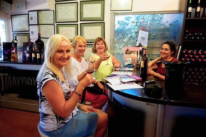 Wine Roads Private Day Tour: Corinth - Ancient Nemea & Wine Tasting - Nafplion: sea lunch time and fortress views