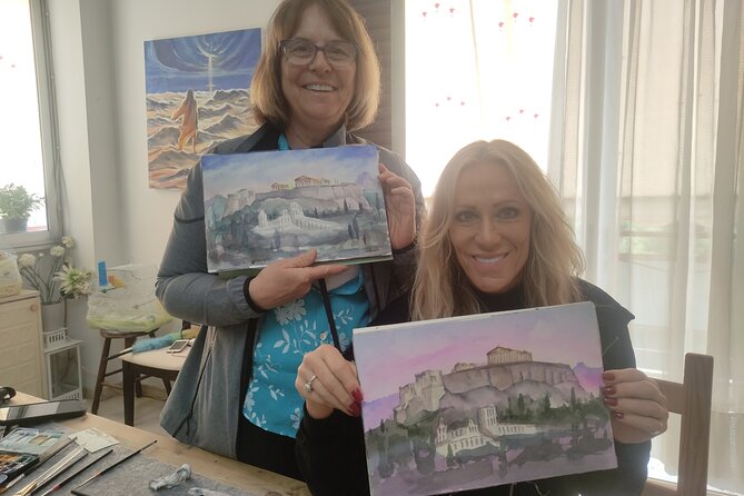 workshop for painting acropolis/landscape with local artist - Price and value: why $78.72 feels fair for what you learn